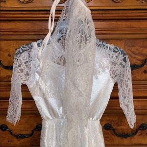 Little girl bride dress up size 4-6